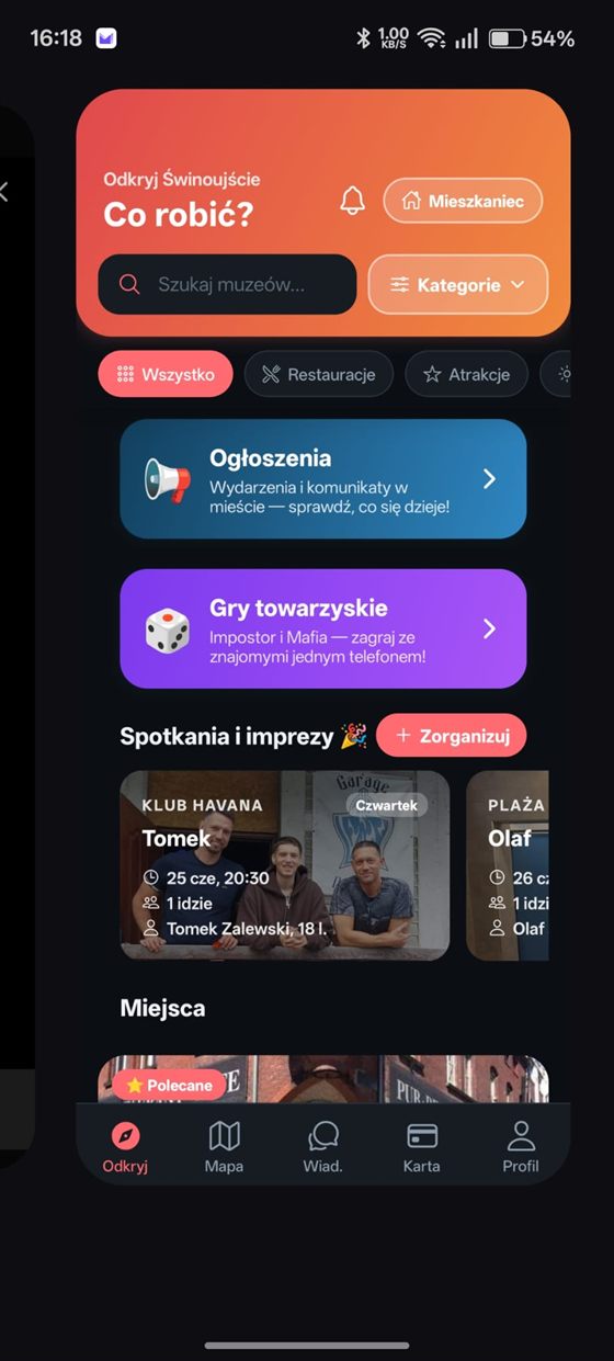 Aplikacja Stawa w trybie Turysty: atrakcje i Karta Turysty